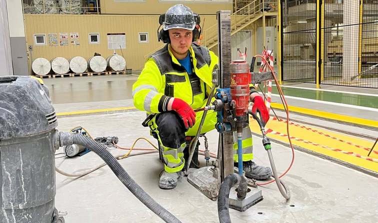 Чистовое безанкерное сверление